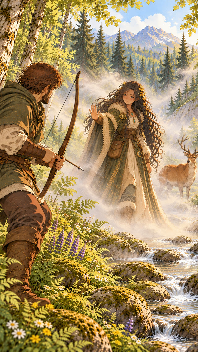 Scene 7 - Huldra et le chasseur