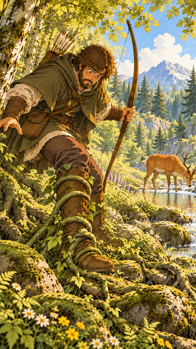 Scene 9 - Huldra et le chasseur