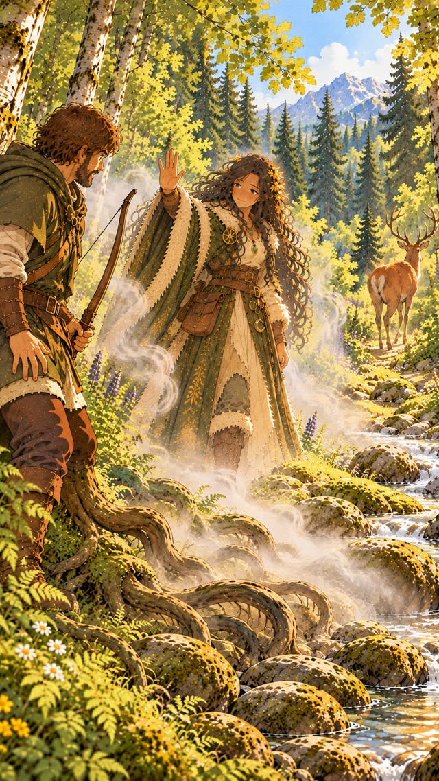 Scene 11 - Huldra et le chasseur