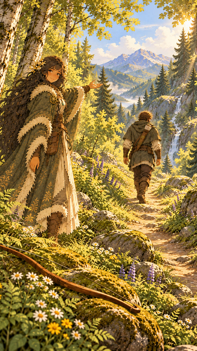 Scene 12 - Huldra et le chasseur