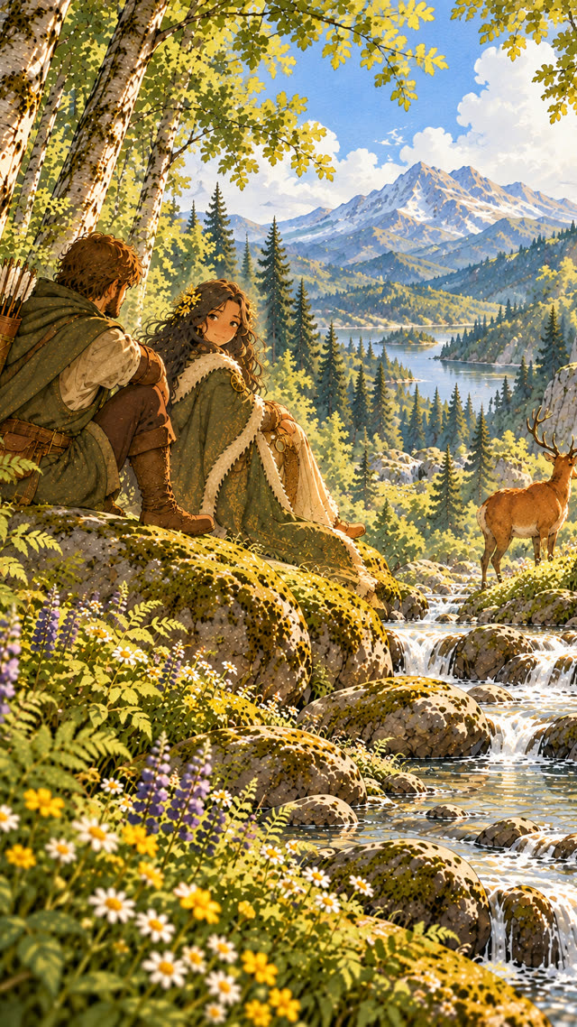 Scene 13 - Huldra et le chasseur