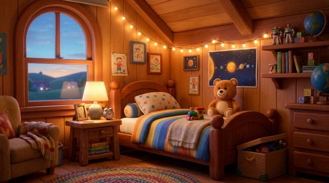 Scene 1 - Sleepy Little Bear