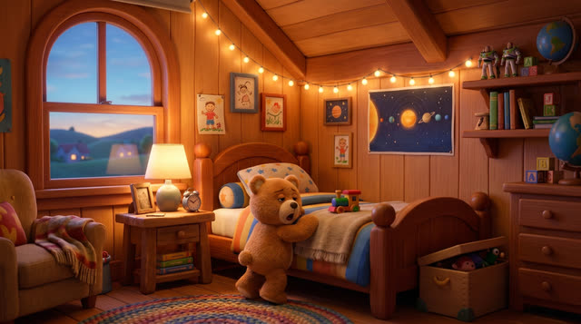 Scene 2 - Sleepy Little Bear