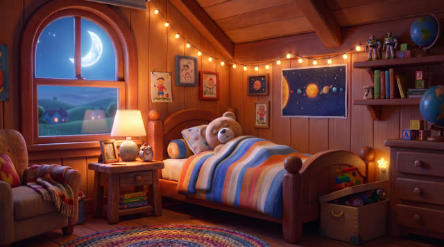 Scene 8 - Sleepy Little Bear