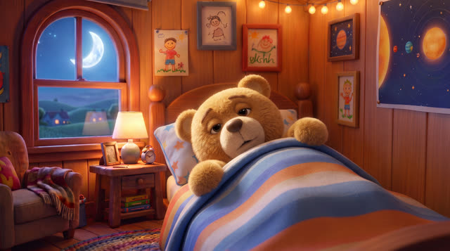 Scene 10 - Sleepy Little Bear