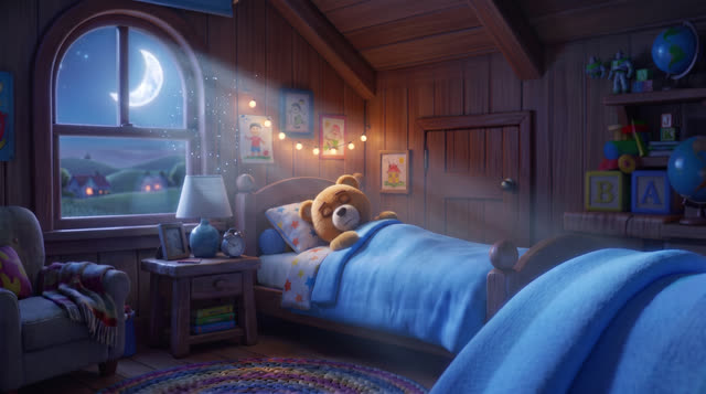 Scene 21 - Sleepy Little Bear