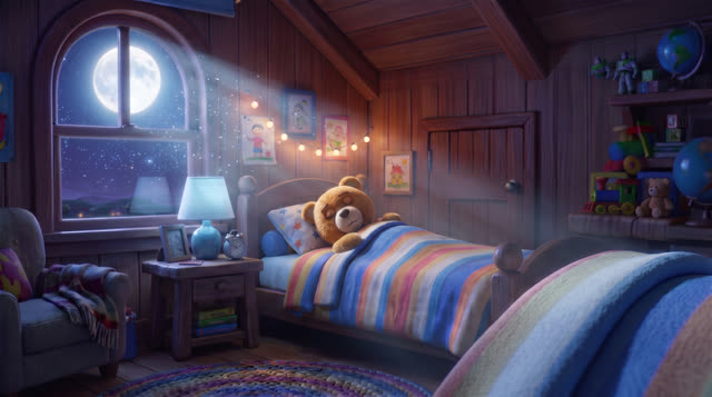 Scene 25 - Sleepy Little Bear