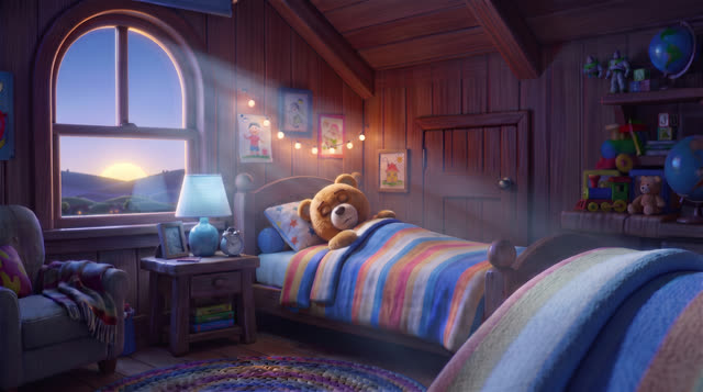 Scene 26 - Sleepy Little Bear