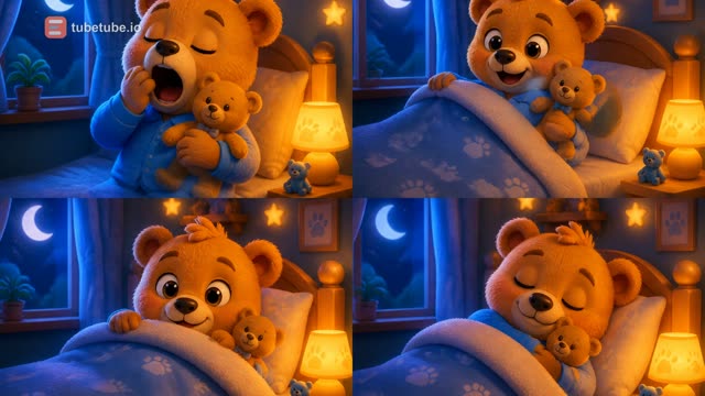 Scene 11 - Time for Bed Benny Bear