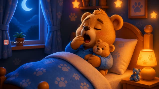 Scene 12 - Time for Bed Benny Bear