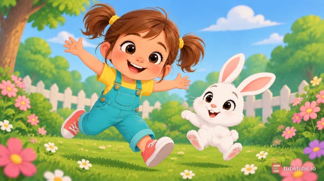 Scene 5 - Le petit lapin cherche le soleil