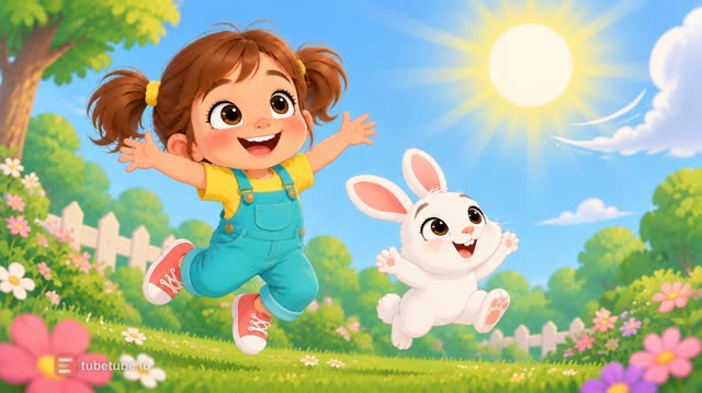 Scene 7 - Le petit lapin cherche le soleil