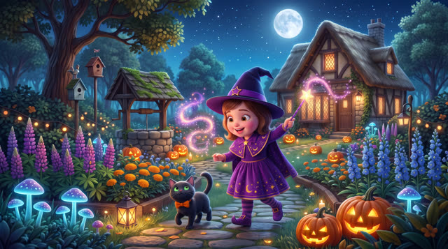 Scene 3 - Alexia the Little Witch