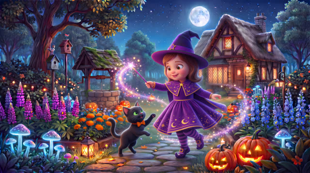 Scene 8 - Alexia the Little Witch