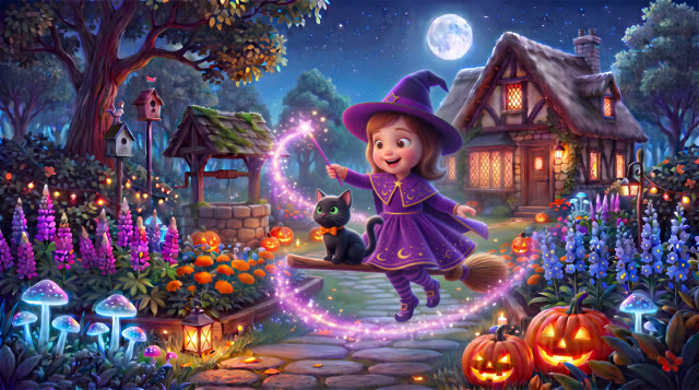 Scene 9 - Alexia the Little Witch