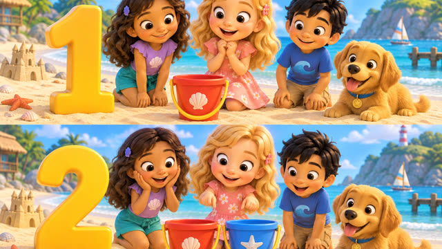 Scene 2 - Go Go Goldie! Counting