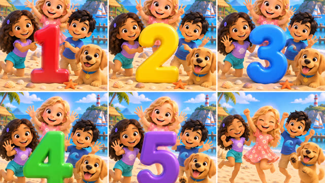 Scene 5 - Go Go Goldie! Counting