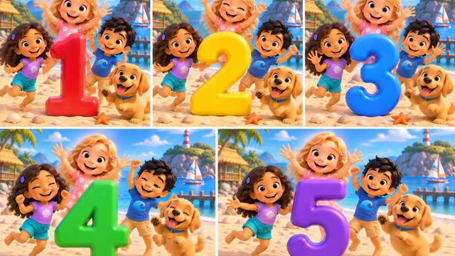 Scene 10 - Go Go Goldie! Counting