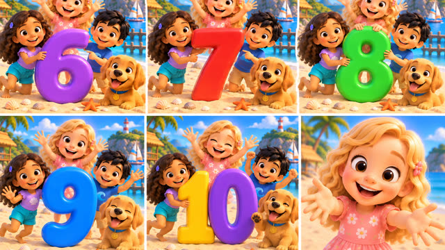 Scene 11 - Go Go Goldie! Counting
