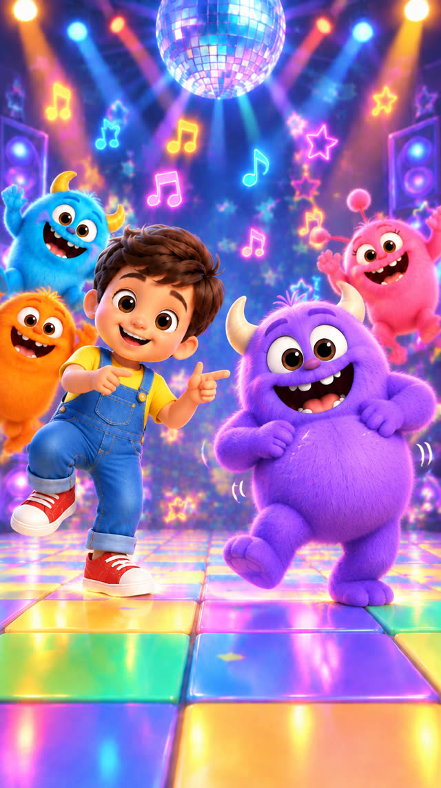 Scene 10 - Wiggle Wiggle Monster Dance! | Fun Songs for Kids