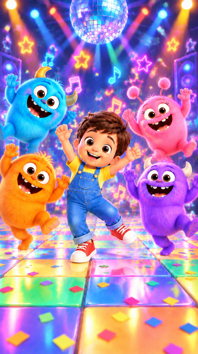 Scene 13 - Wiggle Wiggle Monster Dance! | Fun Songs for Kids