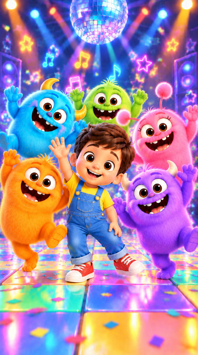 Scene 14 - Wiggle Wiggle Monster Dance! | Fun Songs for Kids