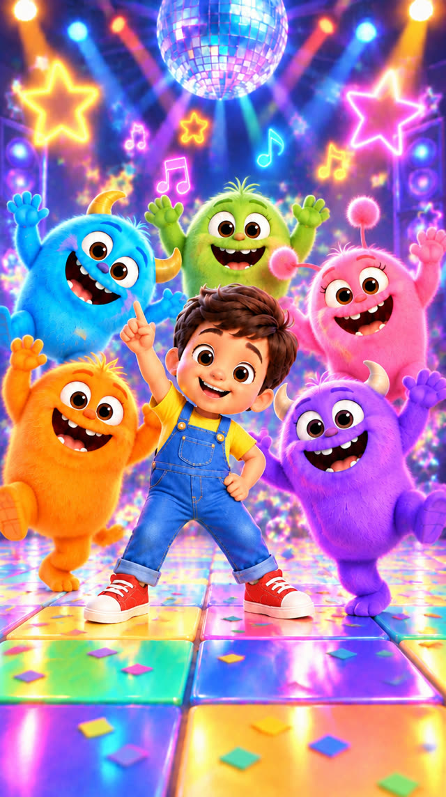 Scene 15 - Wiggle Wiggle Monster Dance! | Fun Songs for Kids