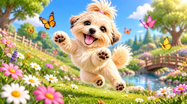 Scene 1 - Tillybob's Happy Doggy Dance