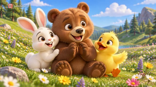 Scene 3 - Happy Little Friends