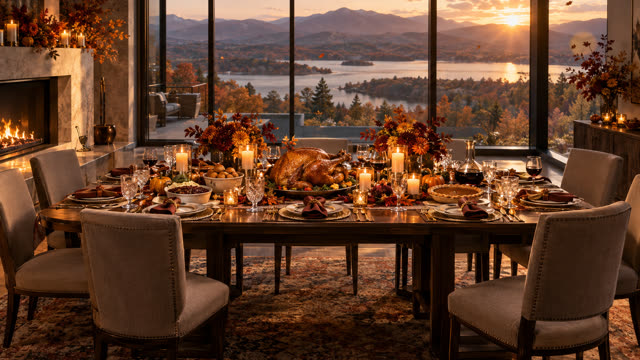 Scene 1 - Thanksgiving Dinner