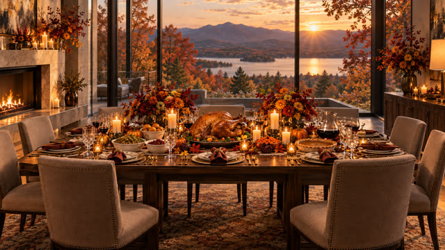 Scene 2 - Thanksgiving Dinner