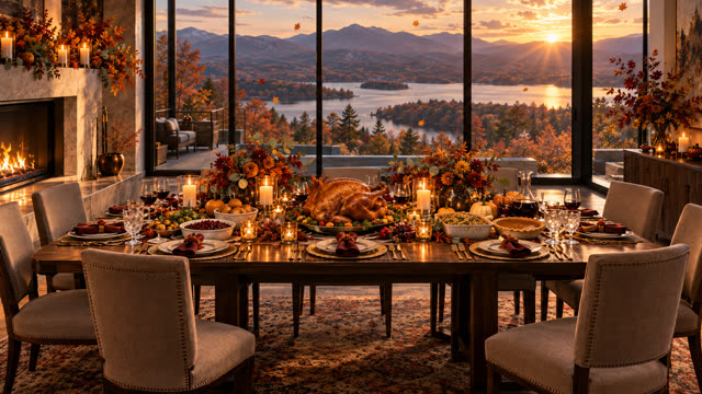 Scene 3 - Thanksgiving Dinner