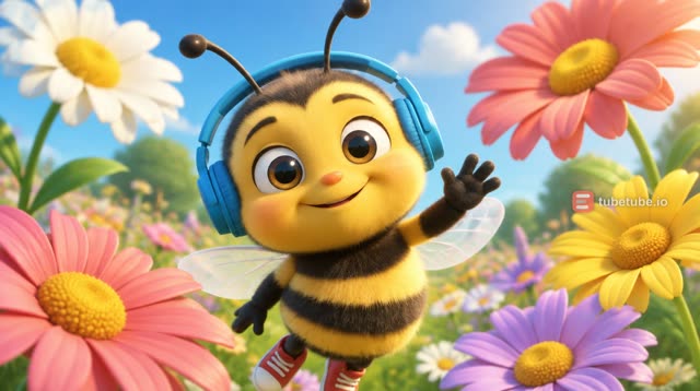 Scene 1 - The Wheels on the Garden Bus (Beebo the Bee)