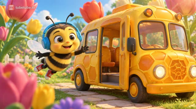 Scene 2 - The Wheels on the Garden Bus (Beebo the Bee)