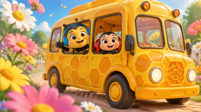 Scene 4 - The Wheels on the Garden Bus (Beebo the Bee)
