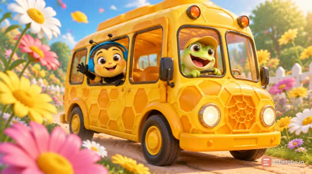 Scene 9 - The Wheels on the Garden Bus (Beebo the Bee)