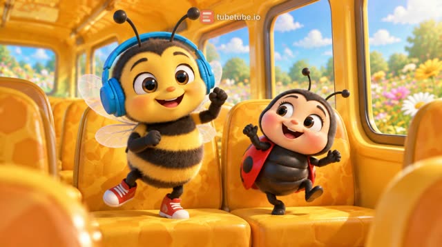 Scene 10 - The Wheels on the Garden Bus (Beebo the Bee)