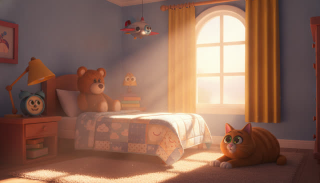 Scene 1 - Little Bunny's Happy Day