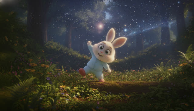 Scene 19 - Little Bunny's Happy Day