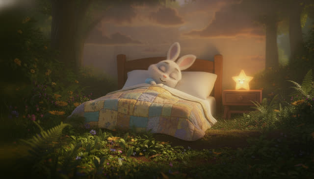 Scene 20 - Little Bunny's Happy Day