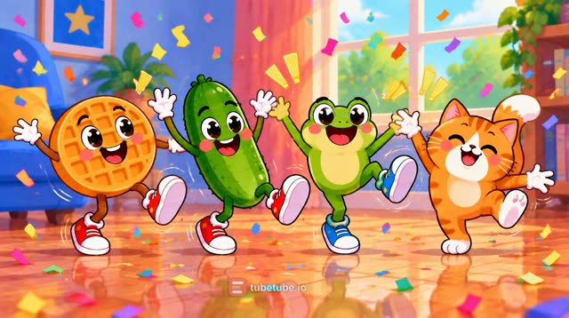 Scene 19 - The Wiggly Waffle Dance