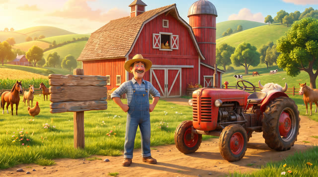 Scene 3 - Le Vieux MacDonald a une Ferme