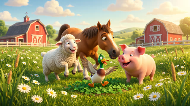 Scene 23 - Le Vieux MacDonald a une Ferme