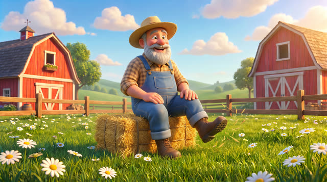 Scene 24 - Le Vieux MacDonald a une Ferme