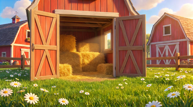 Scene 25 - Le Vieux MacDonald a une Ferme