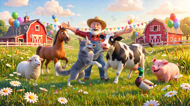 Scene 37 - Le Vieux MacDonald a une Ferme