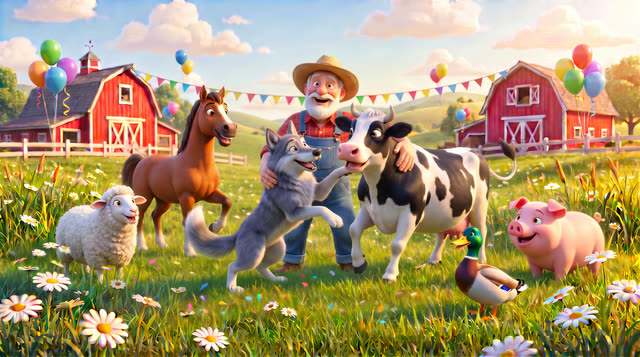 Scene 38 - Le Vieux MacDonald a une Ferme