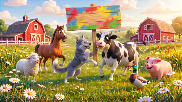 Scene 39 - Le Vieux MacDonald a une Ferme