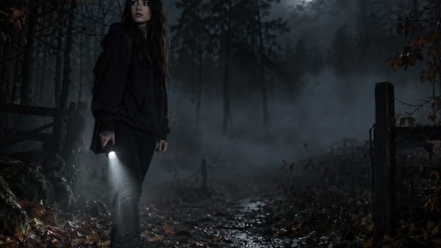 Scene 1 - Sista året - halloweenrunda