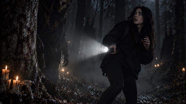 Scene 6 - Sista året - halloweenrunda